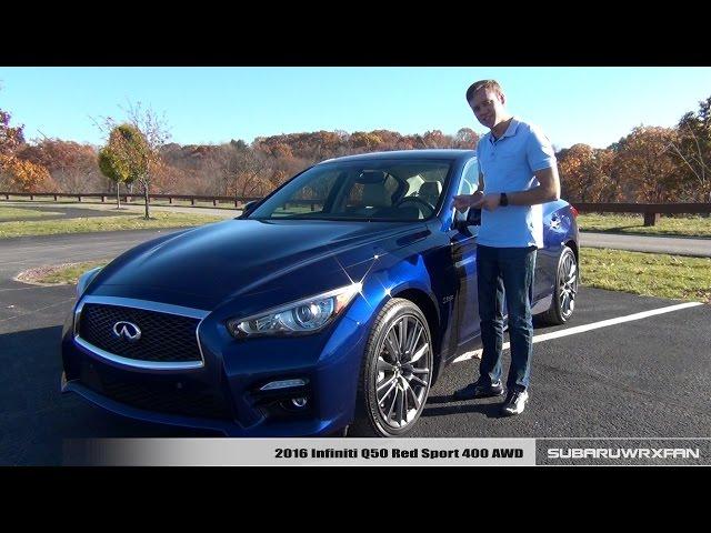 Review: 2016 Infiniti Q50 Red Sport 400 AWD