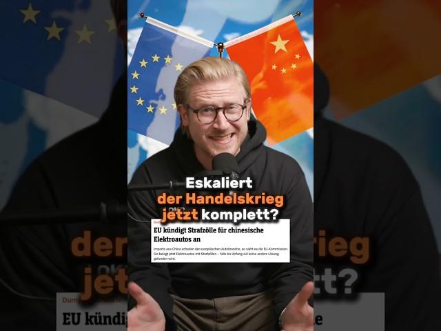  Eskaliert der Handelskrieg zwischen EU und China? #dax #aktien