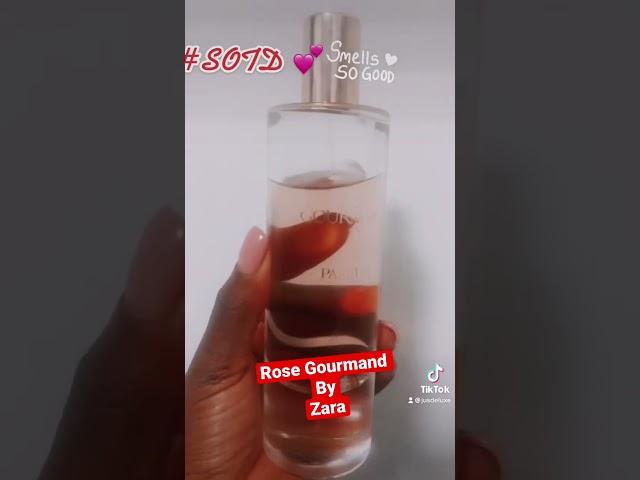 ️‍ Zara Rose Gourmand ️‍ #zarafragrance #rosegourmand #sotd #youtubeshorts #fragrancereview