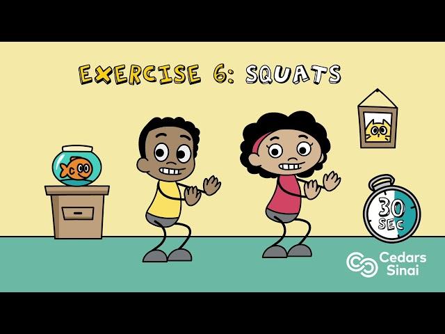 Family Exercise Circuit | Cedars-Sinai Healthy Habits