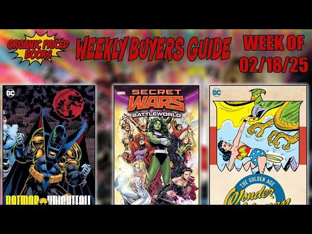 Weekly Buyers Guide: 2/18/25 Upcoming Collected Edition Comic Book Releases!