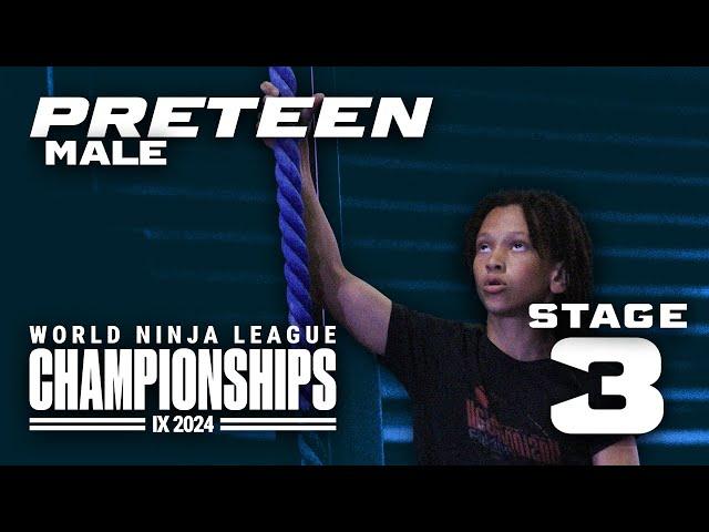 Preteen Male | Stage 3 | 2024 World Ninja League Championships