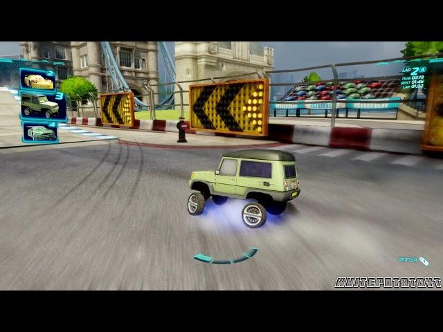 Cars 2: The Video Game | Miles Axelrod - Hyde Tour! | WhitePotatoYT!