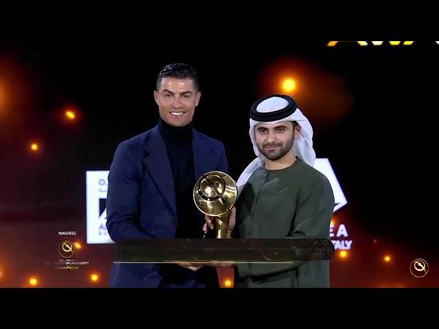 Cristiano Ronaldo wins the Maradona award 