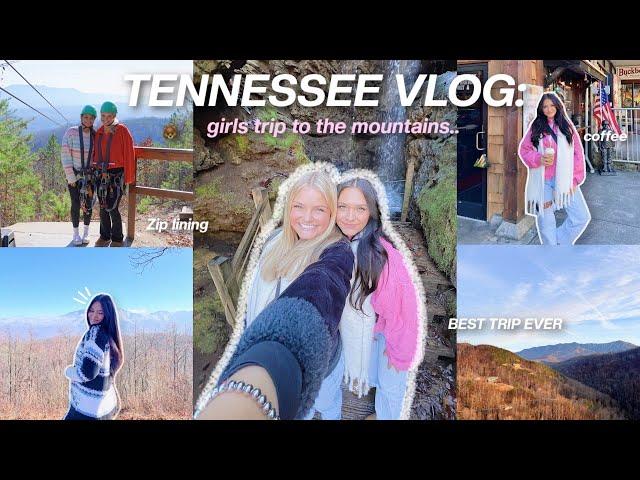 TENNESSEE GIRLS TRIP VLOG: Ice skating, mountain coaster, ski lifts, shopping + more