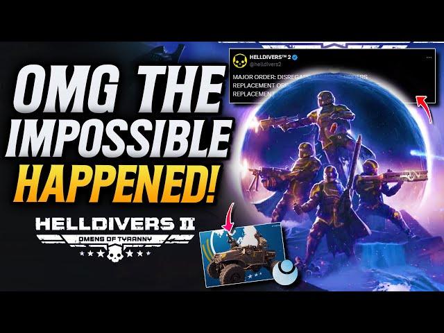 Helldivers 2 The Impossible Happened! The Illuminate Are Here!