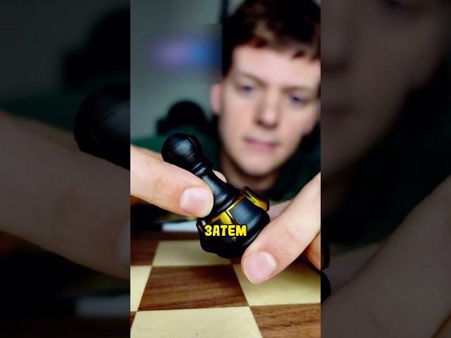 Делает уникальные шахматы , которые удивили весь мир!