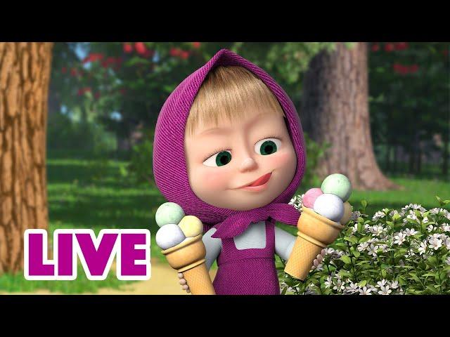 ماشا والدب ‍️ LIVE STREAM!  ماراثون الصيف  Masha and the Bear