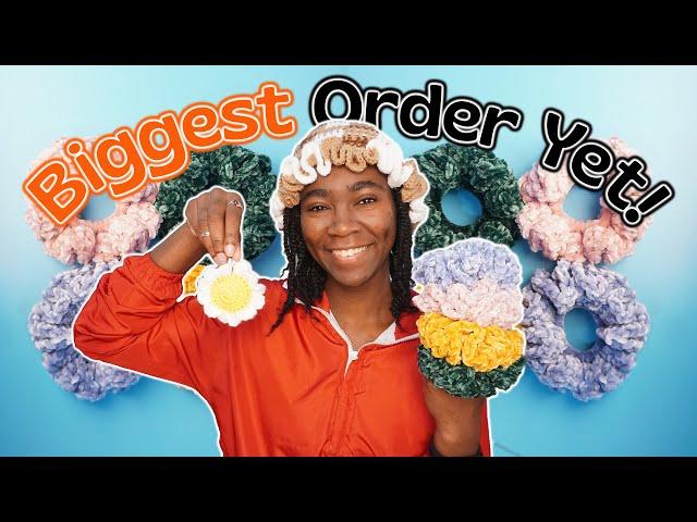 My Biggest Etsy Order (so far) | Road To 100 Etsy Orders pt. 4 | Olivia Is Crocheting