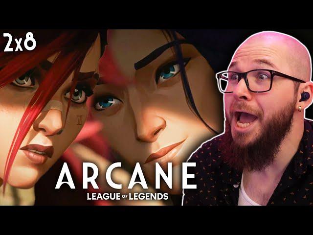 AYYO??!! | ARCANE Season 2 Episode 8 Reaction | League of Legends Player Reacts