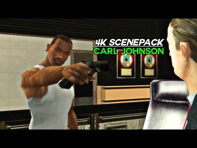 Carl Johnson - Best Moments Scenepack 4K 60FPS (No Subtitles)