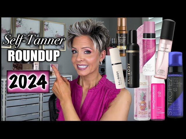 Testing 8 NEW Self-Tanners | Affordable & High-End | 2024 Roundup