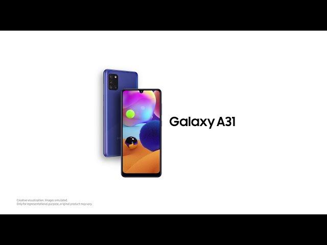 The Awesome Galaxy A31 | Samsung