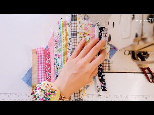  2 Ideas For Using Left Over Fabric To Create Useful Items | Sewing Projects