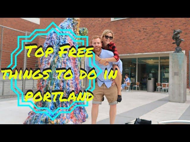 BEST FREE THINGS TO DO IN PORTLAND | USA TRAVEL VLOG