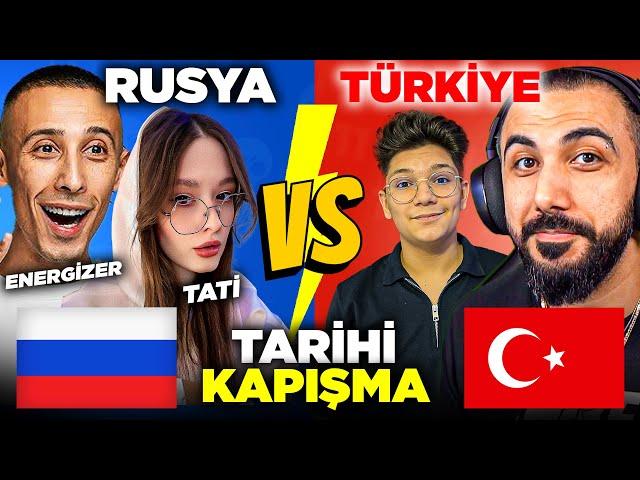 TÜRKİYE VS RUSYA!!  ÜLKELER ARASI YOUTUBERLARA KARŞI TARİHİ TURNUVA!! | PUBG MOBILE