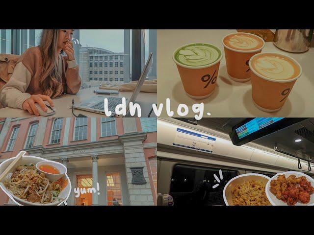 London Vlog: working in office, KBBQ, Covent Garden,