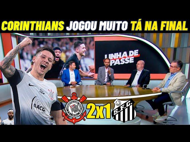 CORINTHIANS ESTRAÇALHA O SANTOS E TÁ NA FINAL DO PAULISTA ! CORINTHIANS 2X1 SANTOS