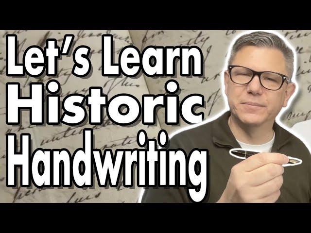 How to Make Your Handwriting Better W/ Historic Inspiration!