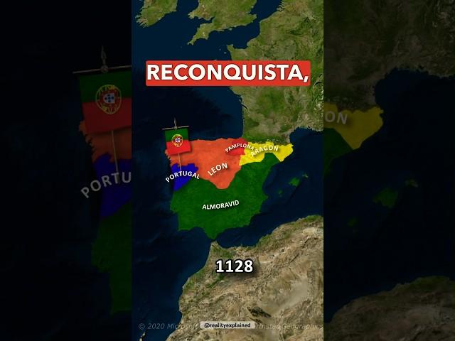 Why Wasn't Portugal Conquered By Spain ??   #shorts #maps #geography #history #protugal #spain