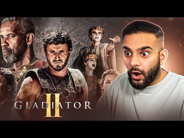 FIRST TIME WATCHING *GLADIATOR 2 (2024)* MOVIE REACTION/REVIEW!