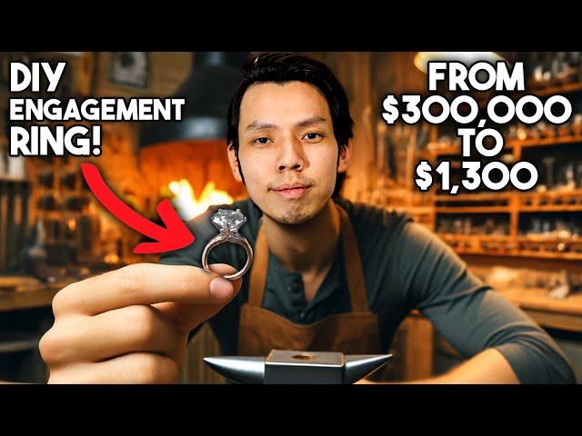 DIY Engagment Ring! | From $300,000 to $1,000