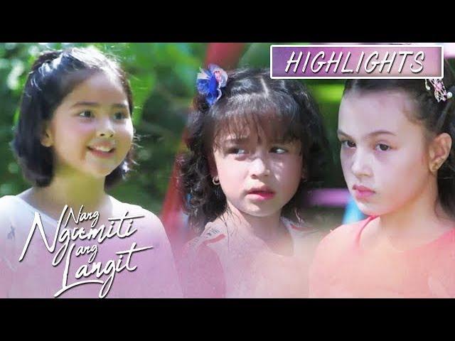 Mikmik tries to play with Amber and Britney | Nang Ngumiti Ang Langit (With Eng subs)