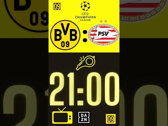 Borussia Dortmund gegen PSV Eindhoven#bvb #bvb09  #borussiadortmund #psveindhoven #eindhoven #cl