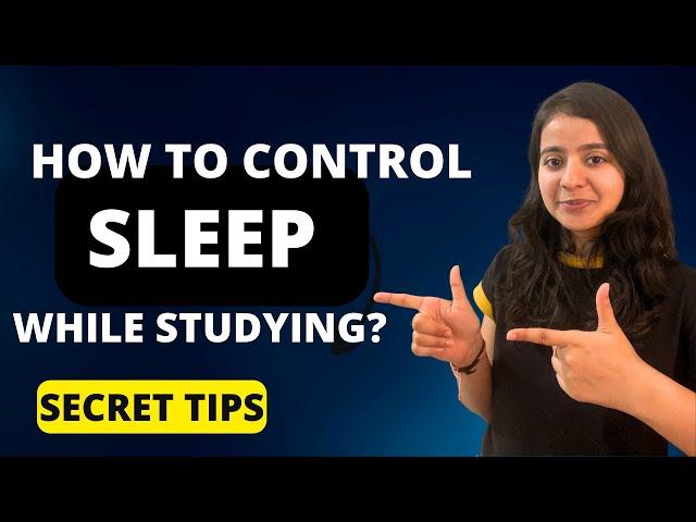 How can you control your sleep while studying | CA Nandini Agrawal