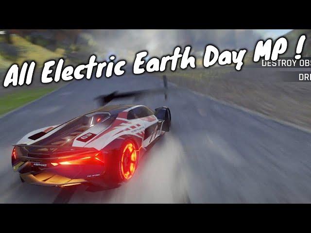 All Electric Cars ! Asphalt 9 Earth Day Multiplayer Season