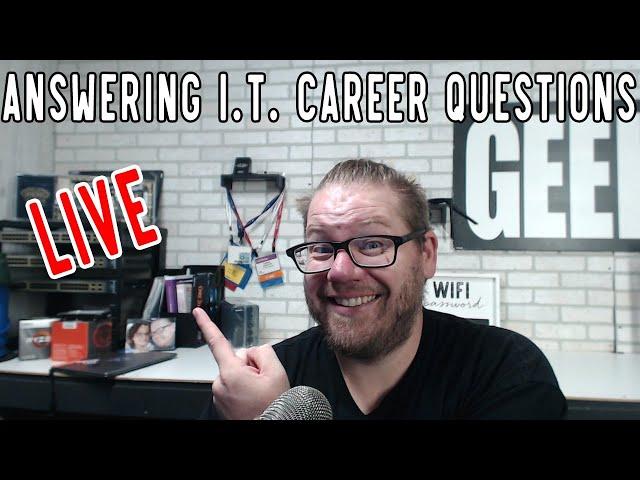 Do You Have I.T. Career Questions?  We have answers!