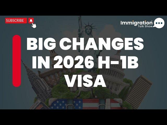 Major Shake-Up in H-1B Visa Process for 2026! What You MUST Know! #h1bvisas