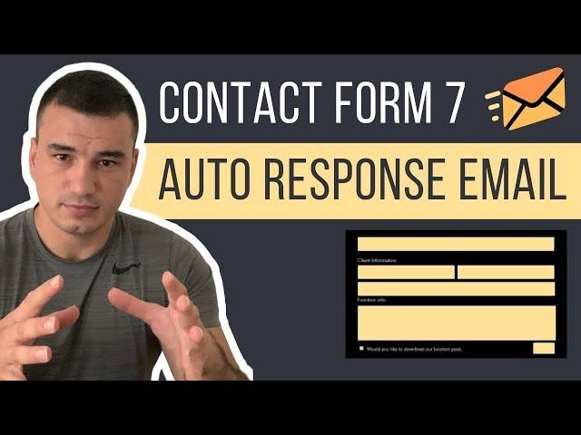 Contact Form 7 Auto Response Email & Notification Email Settings