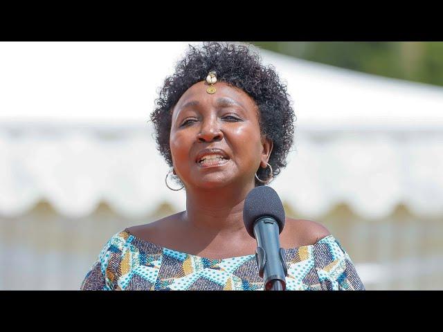 Listen to What MP Gladys Shollei Said in front of DP Gachagua in Uasin Gishu!