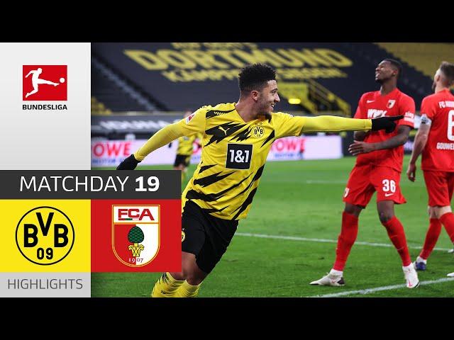 Borussia Dortmund - FC Augsburg | 3-1 | Highlights | Matchday 19 – Bundesliga 2020/21