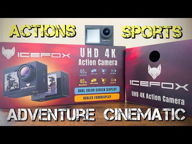 Budget 4K Action Camera Sport Waterproof - Ice Fox