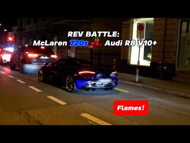 Cars in Zurich! McLaren 720s vs. Audi R8 V10+ | Mustang Breakdown & More! [EN]