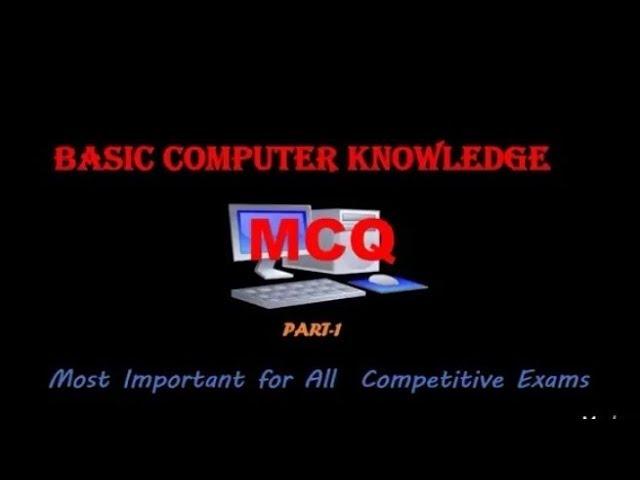 Most Important MCQ on Basic Computer Knowledge