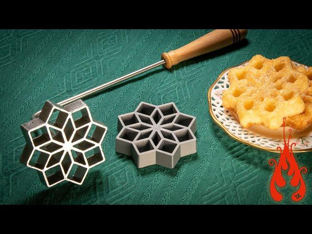 Making a rosette iron