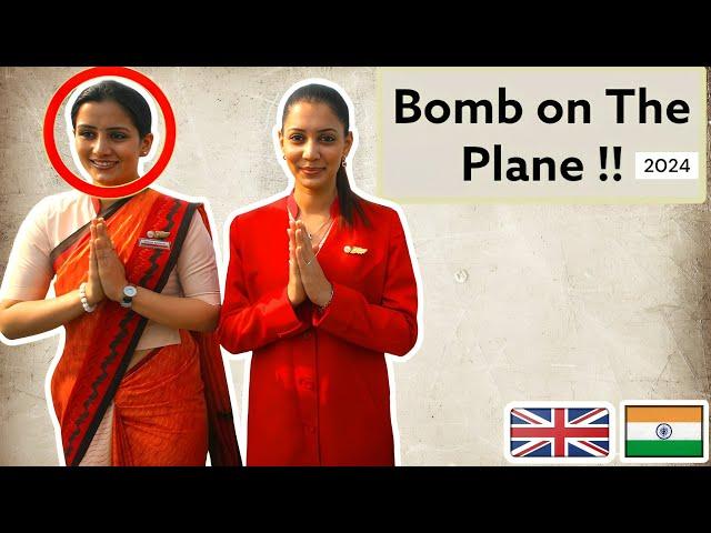 Bomb inside Air india 2024 True Crime #india #travel #viralvideo