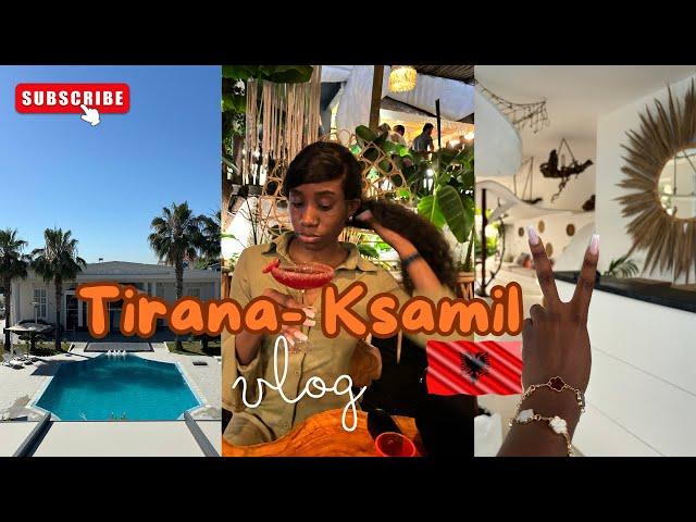 ROAD TRIP FROM TIRANA TO KSAMIL- ALBANIA TRAVEL VLOG PT 2