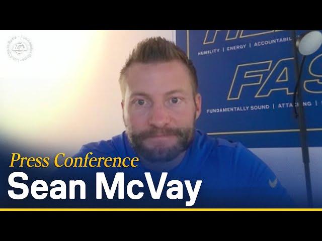 Sean McVay On Kyren Williams' Instincts, Offensive Line Chemistry & Importance Of Third-Down Defense