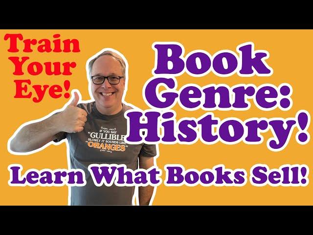 Learn What Books Sell on eBay: History Genre! (Training Your Eye with Sold Data!)