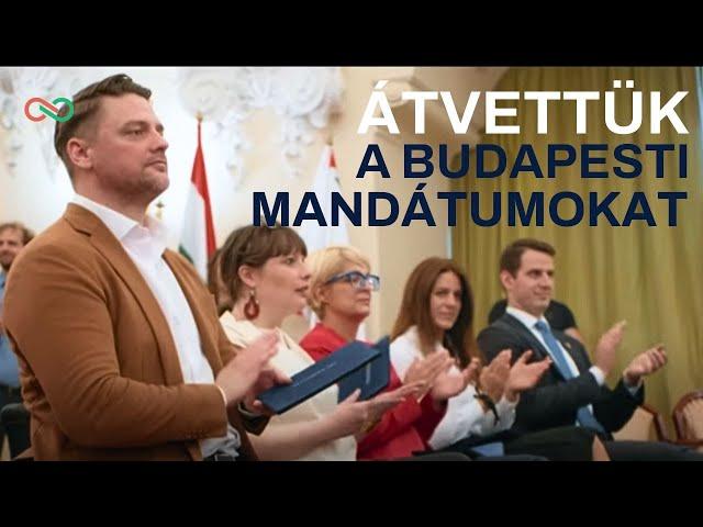 A Tisza Párt budapesti közgyűlésébe bejutott képviselői átvették mandátumukat!