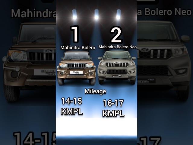 Mahindra Bolero Vs Bolero Neo Comparison | ये हुई न बात