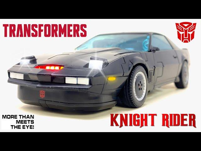 WOW! Transformers X Knight Rider AGENT KNIGHT Crossover K.I.T.T. Review