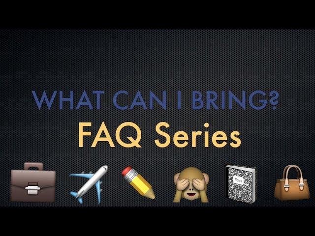 SUNY Canton Residence Life // FAQs -- What do I bring?