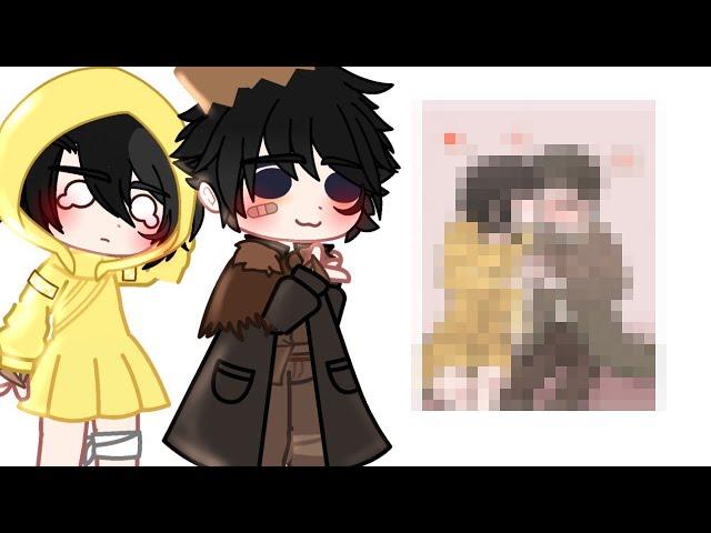 LN kids react to ships ||Little nightmares|| gacha club|| (monix + seven x RG)