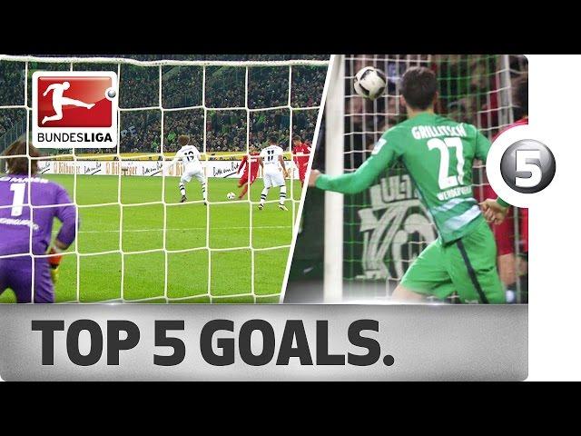 Top 5 Goals - Brandt, Risse and More with Sensational Strikes