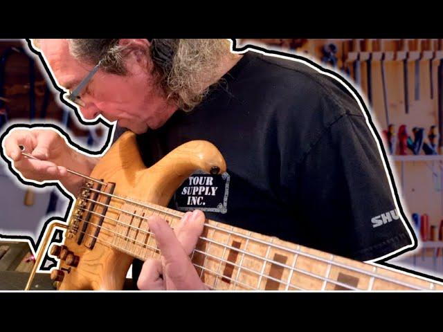 How to Setup a Bass with Legend Guitar Tech - COMPLETE PRO BASS SETUP